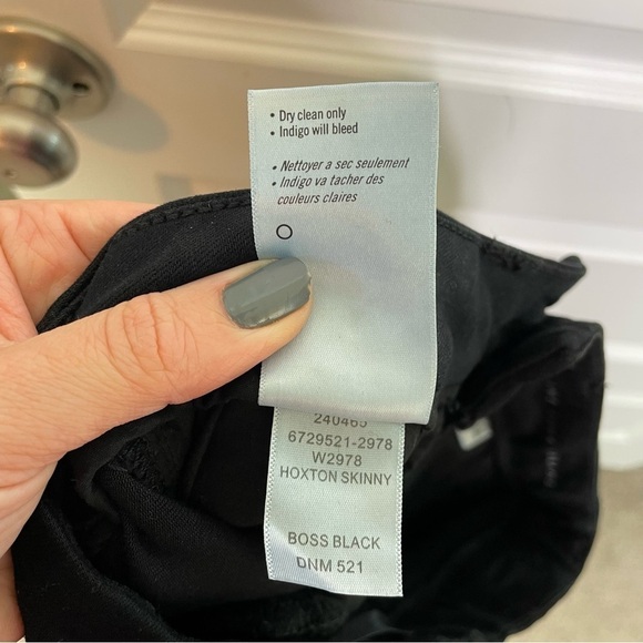 PAIGE Revolve Hoxton Skinny Jeans in Boss Black NWT - Picture 12 of 13